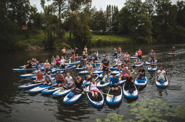 Paddleboarding Pardubice